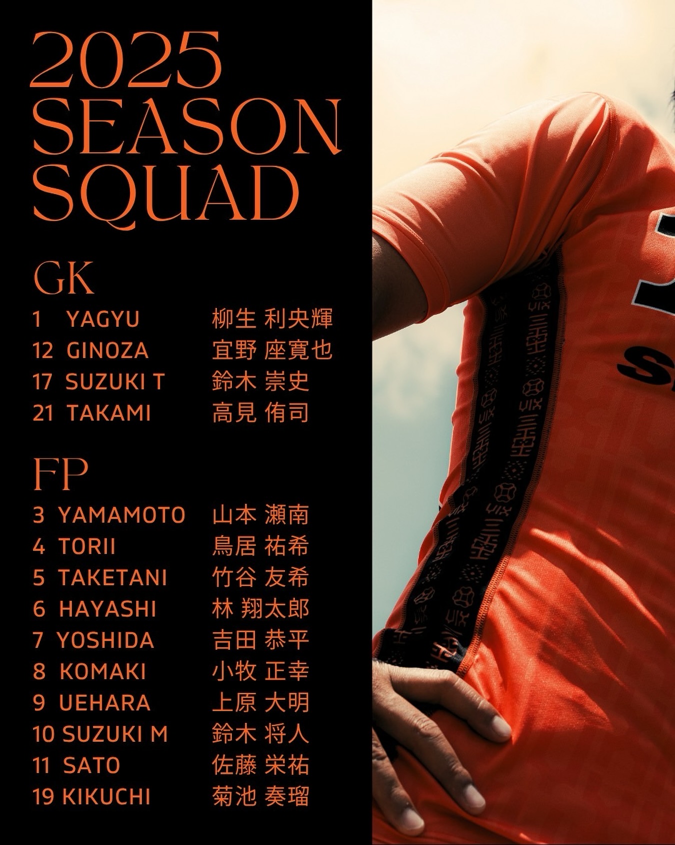 【2025 SEASON SQUAD】