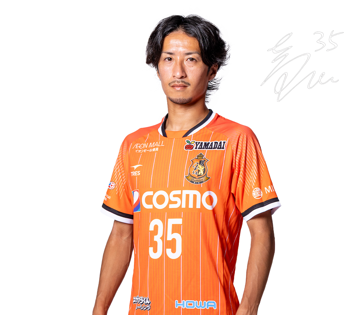 35：寺尾憲祐｜選手プロフィール2026/27 | ヴィアティン三重公式サイト