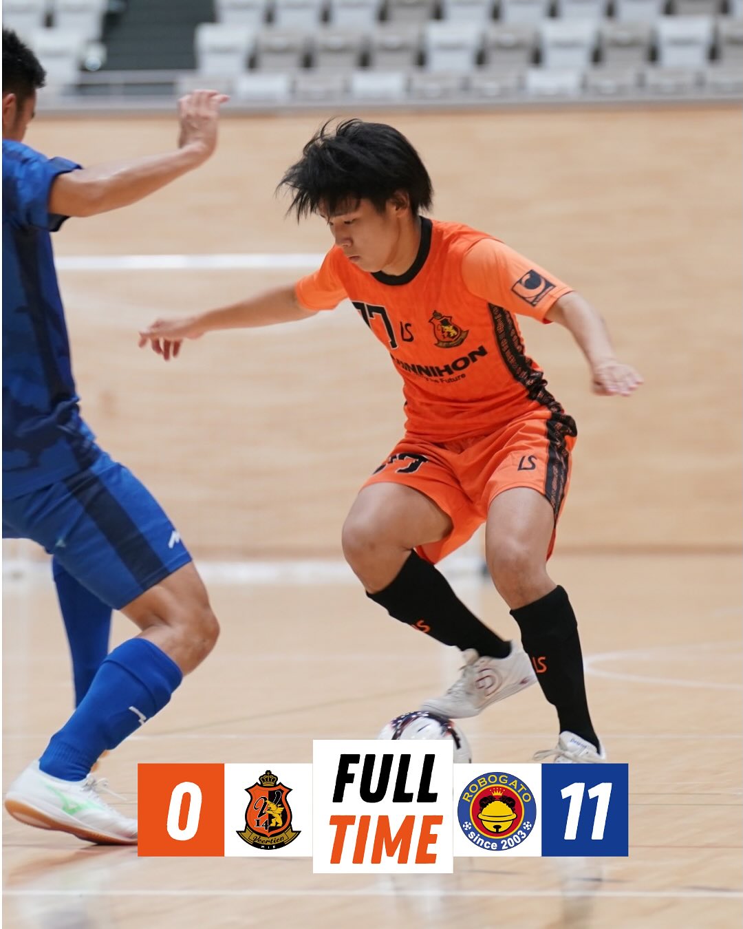 25/26東海フットサルリーグ1部第1節結果