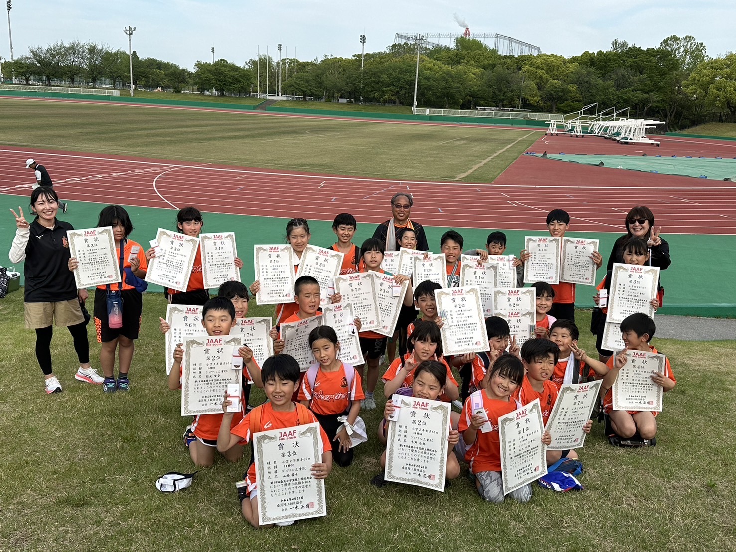 ジュニアチーム】2024 桑員小学生陸上競技大会 | ヴィアティン三重