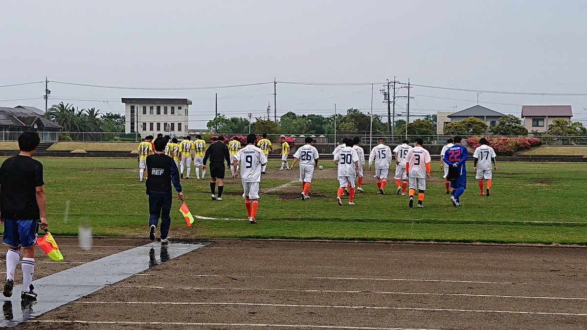 対亀山FC試合入場シーン